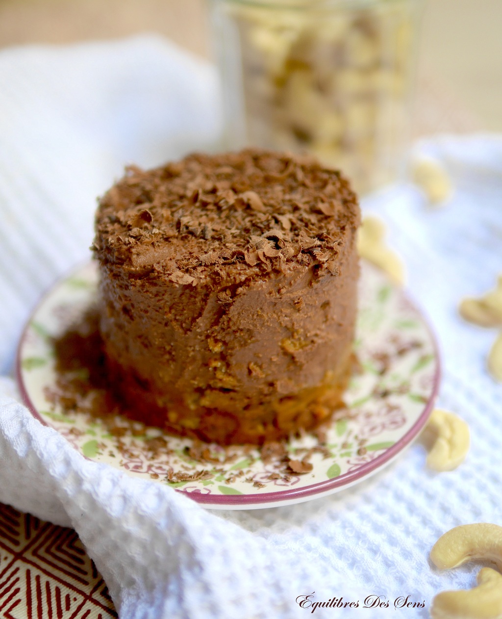 Cheesecake chocolat-speculoos vegan et sans gluten pour un dessert sain & gourmand !