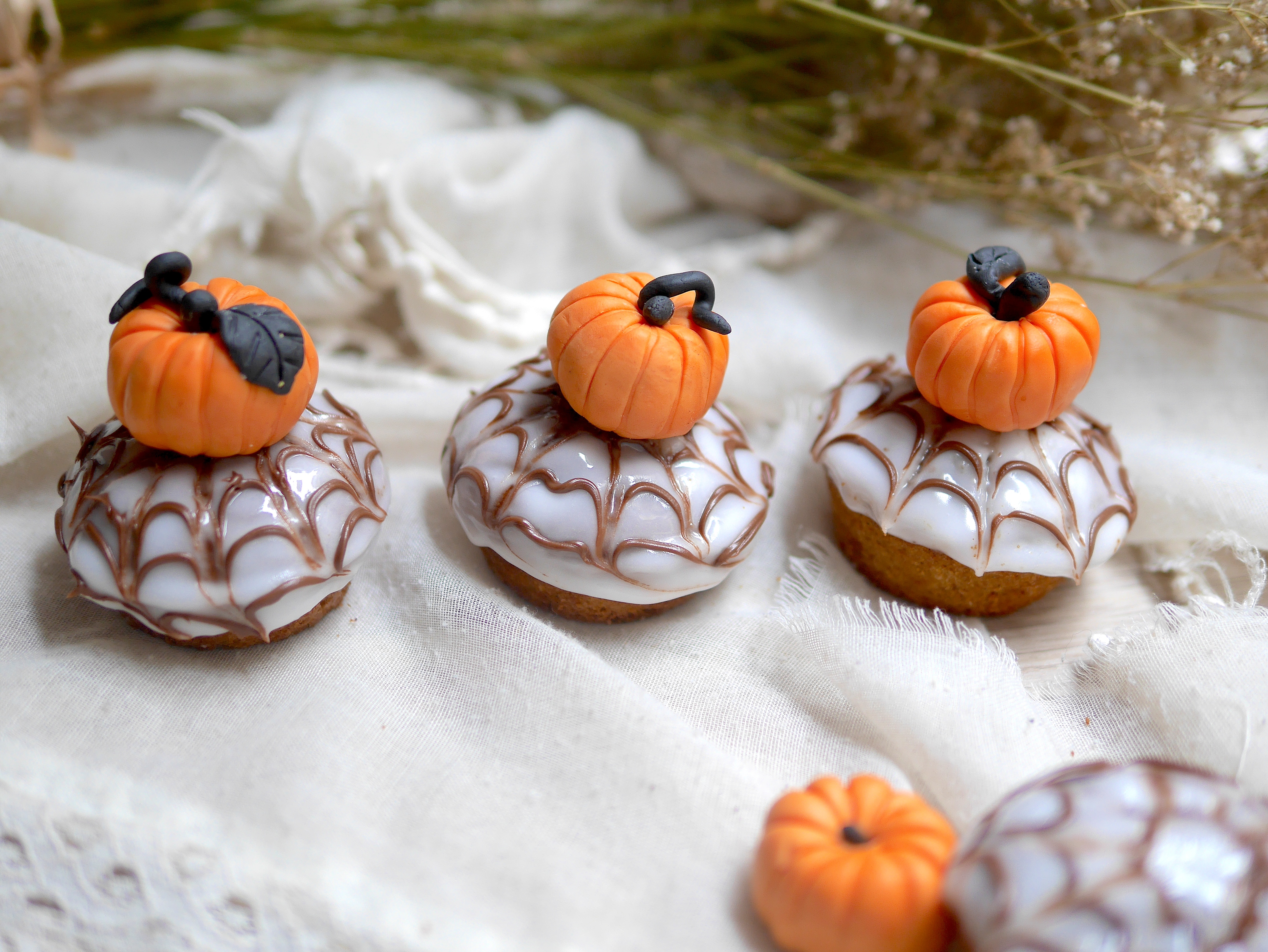 Cupcakes de butternut spécial Halloween pour un dessert diaBIOlique :-)