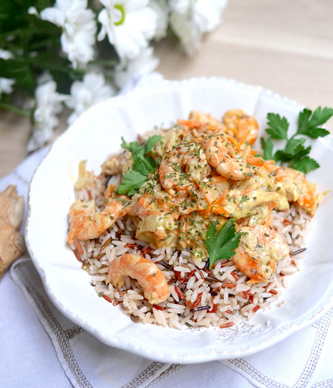 Riz sauvage aux crevettes sauce gingembre-sésame pour retrouver équilibre et saveurs asiatiques !